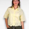 licht gele blouse