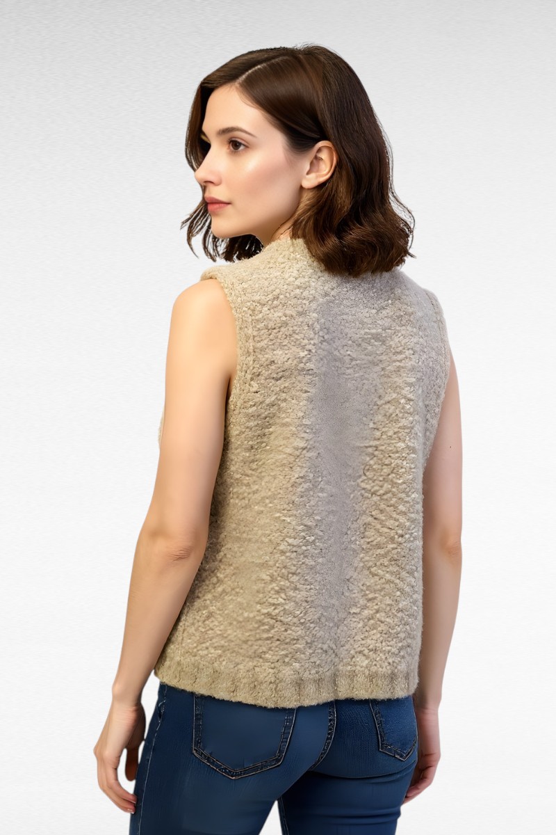 Gilet Ecru - Image 2