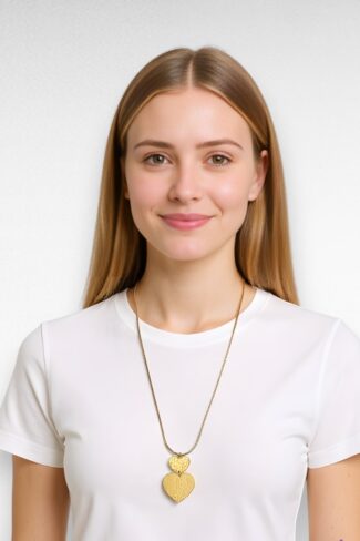 2 hartjes ketting
