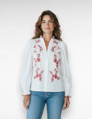 blouse bloemen