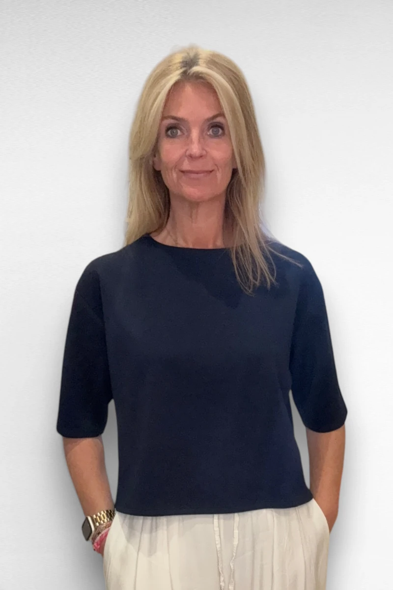 Sweater Korte mouw Marine