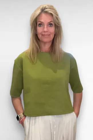 olijf groen top