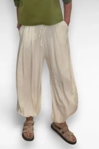 ballon broek ecru