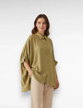 groene blouse