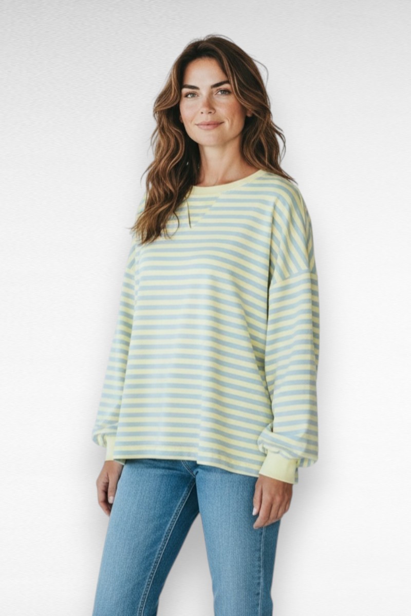 lila lime sweater