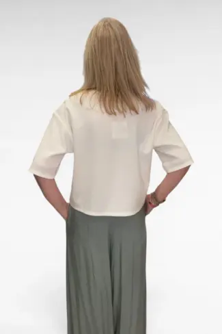 Alternative view of Sweater Korte mouw Ecru
