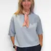 blauw shirt