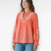 roze blouse