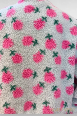 Alternative view of Teddy Vest  roze bloem