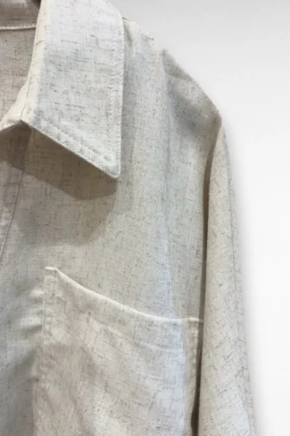 Alternative view of Ecru blouse 3/4 mouw