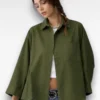 groene blouse