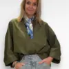 groene blouse