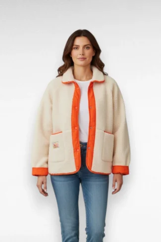 Alternative view of Jas Reversibel Oranje