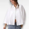 witte blouse