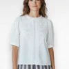 witte blouse