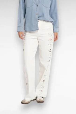 witte jeans