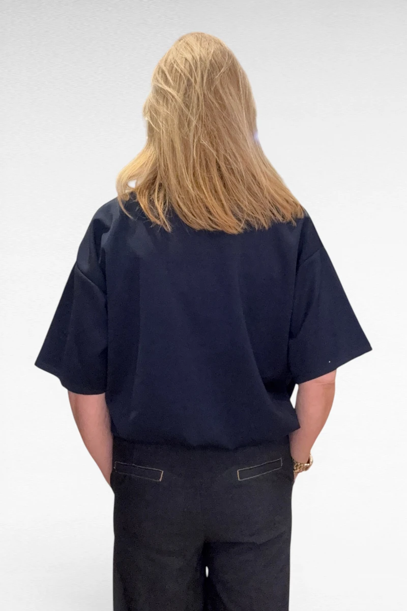 Ballon Shirt Navy - Afbeelding 4