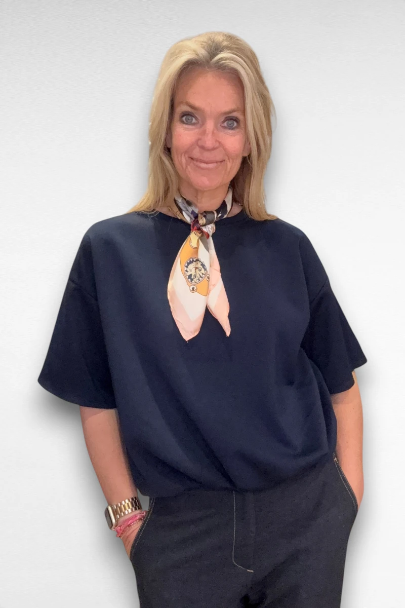 Ballon Shirt Navy - Afbeelding 3