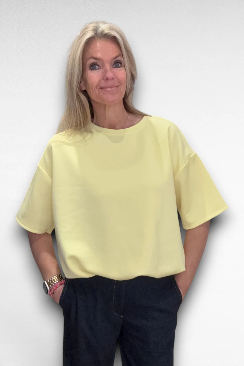 ballon shirt geel