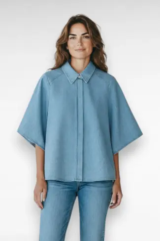 wijde blouse