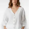 witte blouse