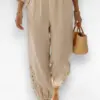 beige broek