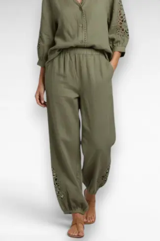 groene broek