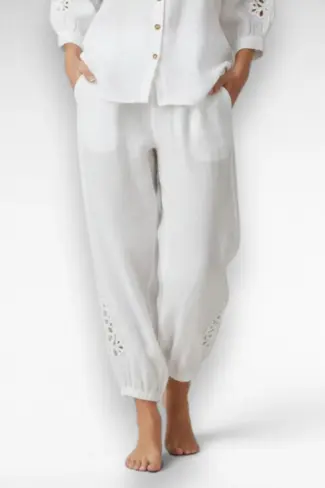witte broek