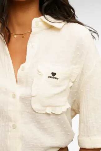 Alternative view of Blouse Ecru
