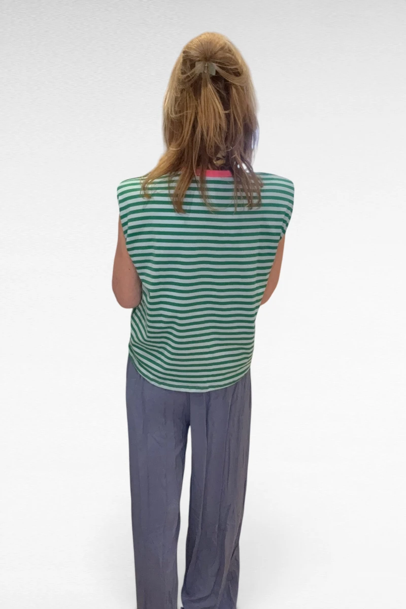 Top gekleurde boord Blauw Groen - Afbeelding 3