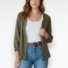 groene blouse