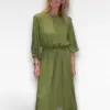 groene jurk