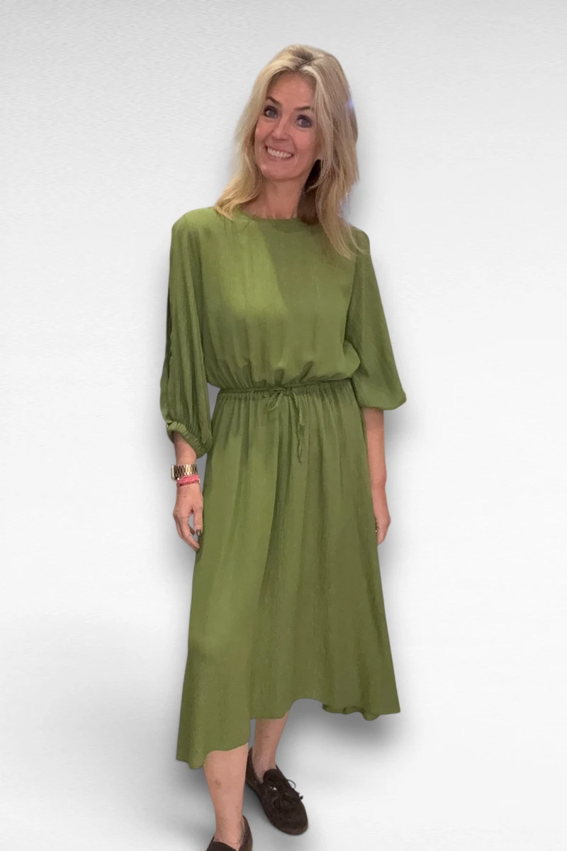 groene jurk