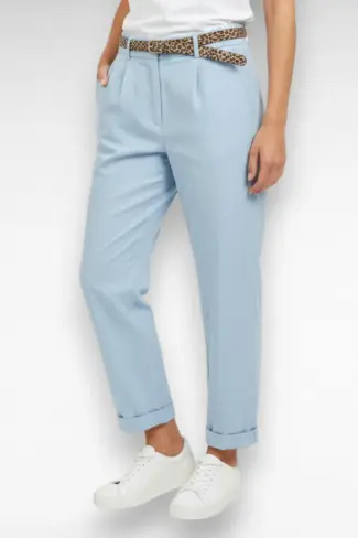 blauwe broek