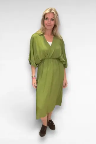 groene jurk