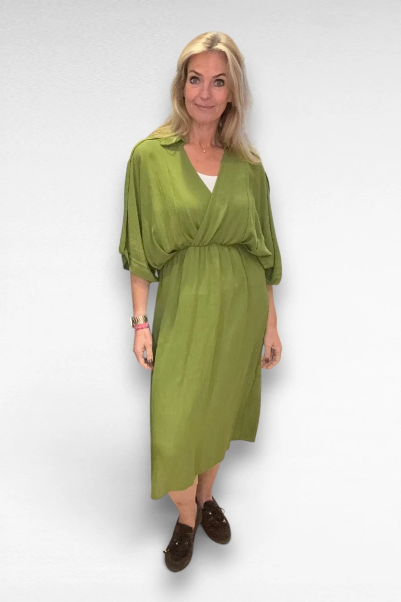 groene jurk
