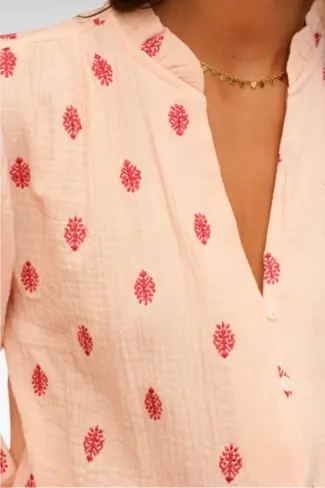 Alternative view of Blouse met Borduurwerk