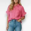 roze blouse