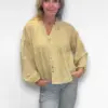 lime gele blouse
