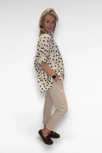 Alternative view of Stippen Blouse Ercu Bruin