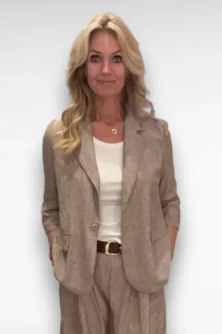 bruine blazer