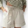 beige ecru short