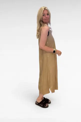 Alternative view of Knopen jurk Camel