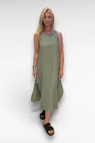 groene jurk