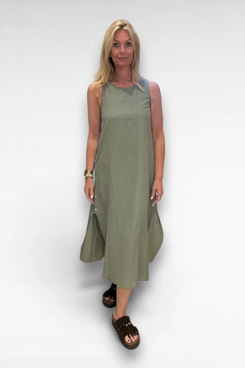 groene jurk