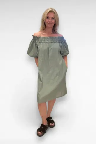 groene jurk