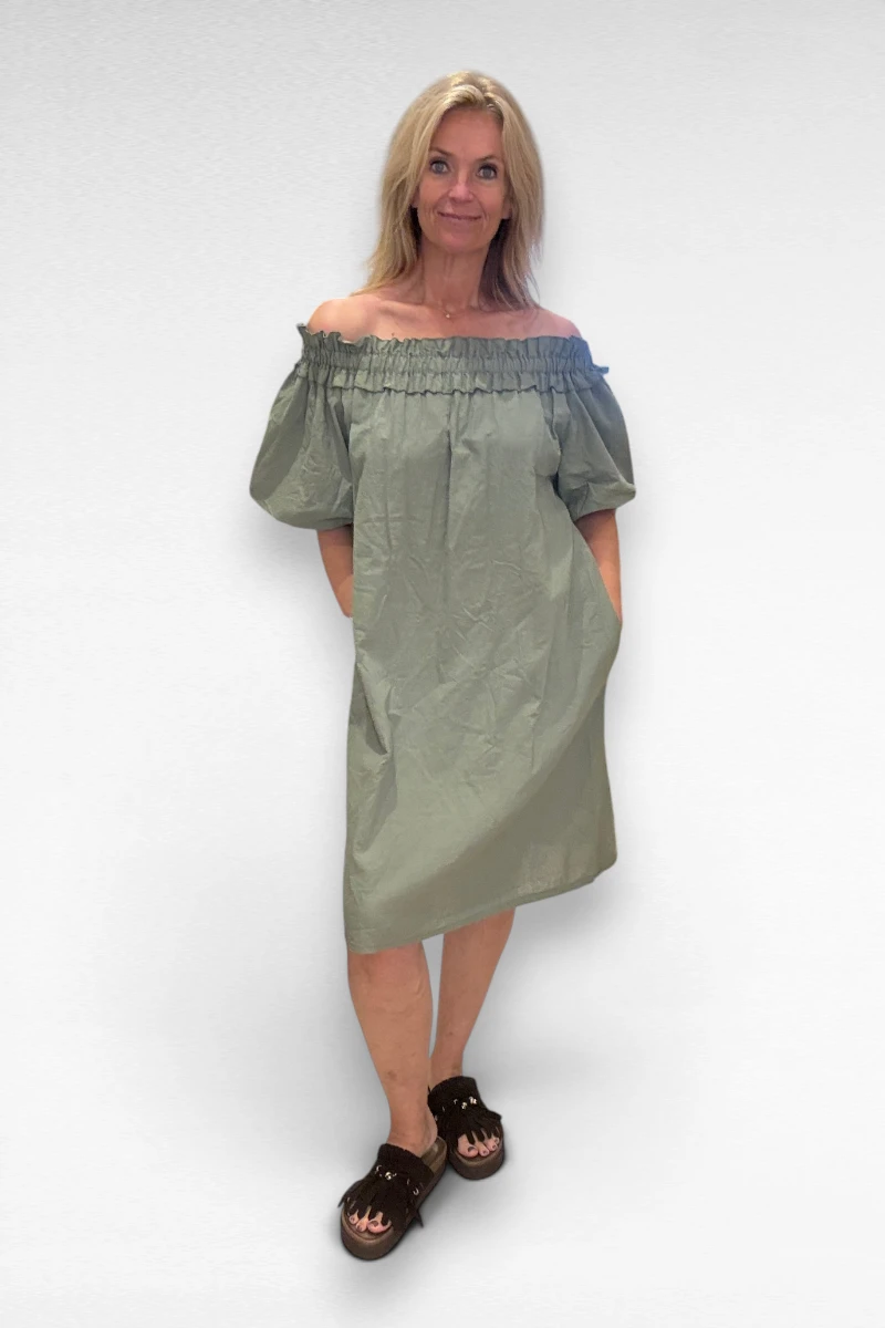 groene jurk