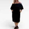 zwarte jurk