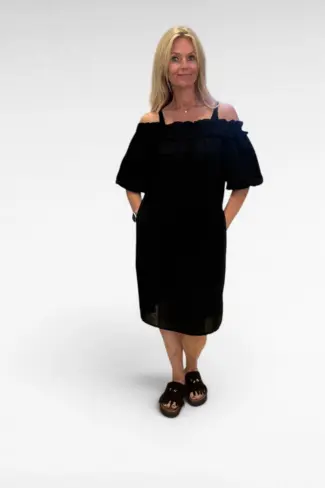 zwarte jurk