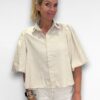 beige blouse pof